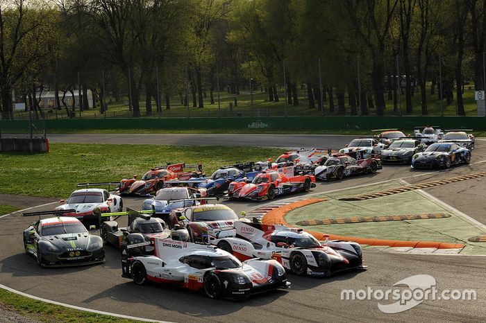 Foto de grupo FIA WEC 2017