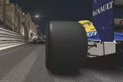 Classic Williams at Monaco by night