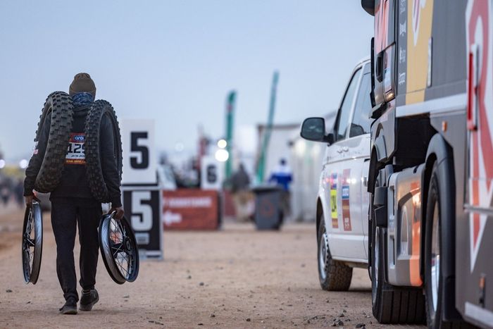 Dakar Rally atmosphere