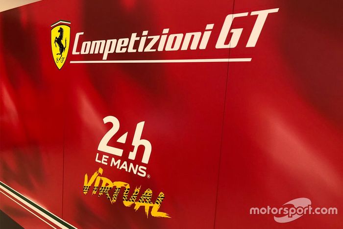 Preparación en Ferrari para las 24h de Le Mans virtuales