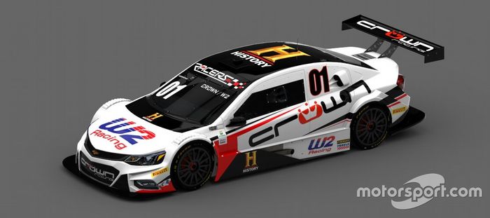 Carro para a seletiva Crown e W2 Racing no Automobilista