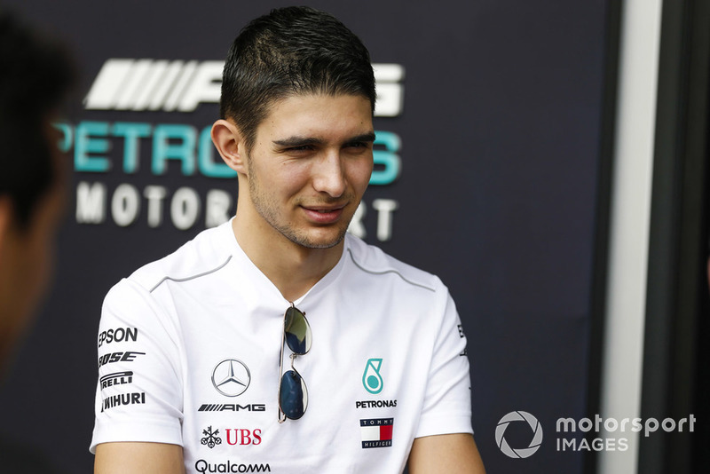 Esteban Ocon, Mercedes reserve driver