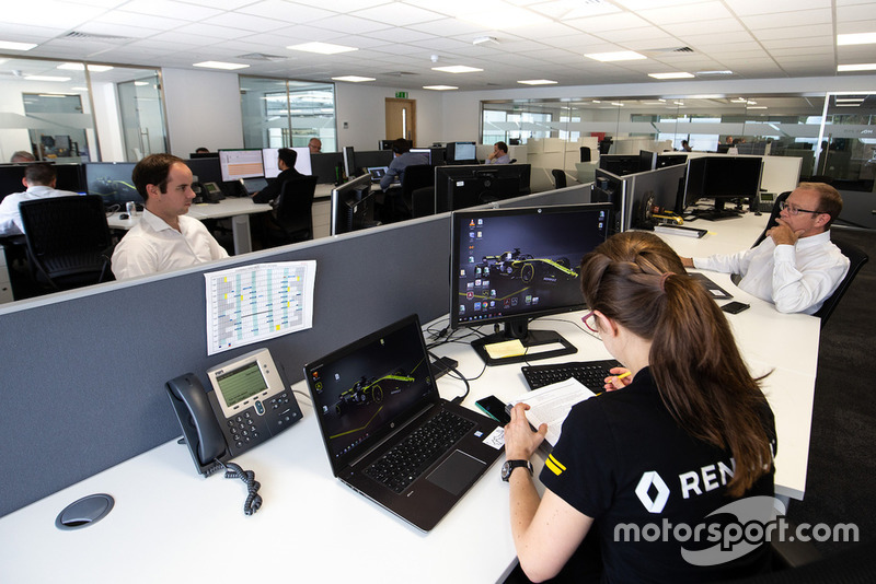 Werksbesuch bei Renault in Enstone