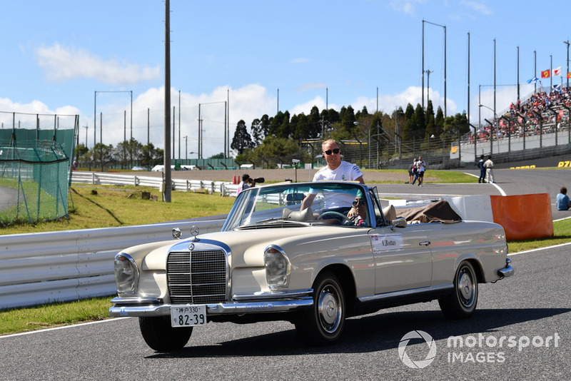 Valtteri Bottas, Mercedes AMG F1, durante la drivers parade