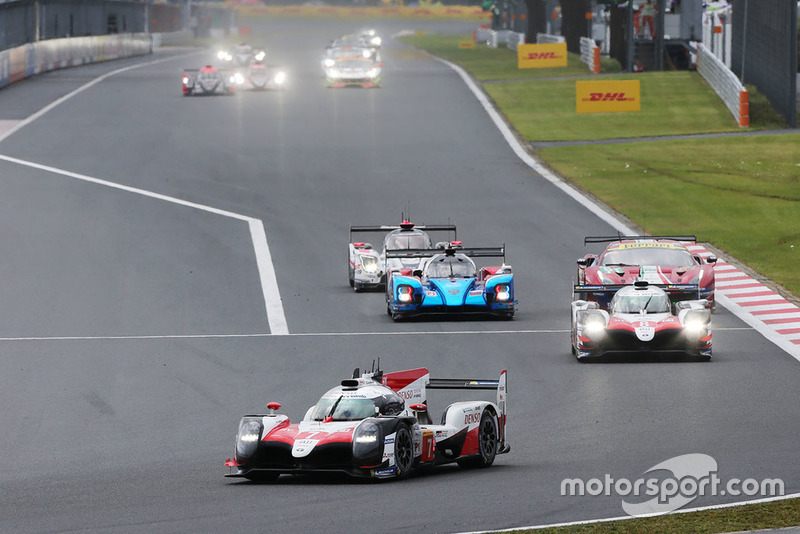 #7 Toyota Gazoo Racing Toyota TS050: Mike Conway, Kamui Kobayashi, Jose Maria Lopez