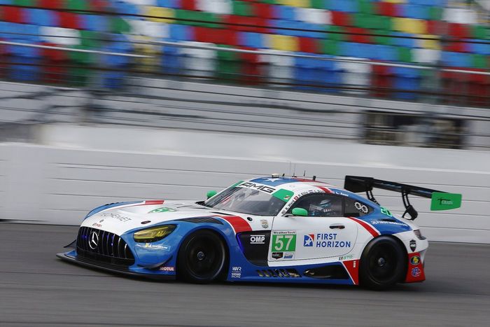 #57 Winward Racing Mercedes AMG GT3: Russell Ward, Philip Ellis, Lucas Auer, Indy Dontje