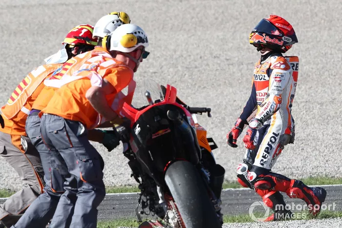 Caída de Marc Márquez, Repsol Honda Team 