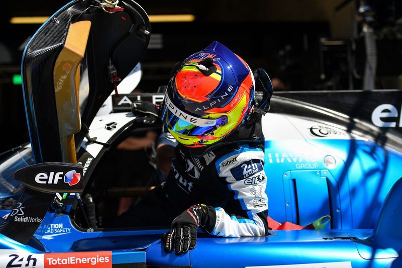 #36 Alpine Elf Matmut Alpine A480 - Gibson Hypercar, Matthieu Vaxiviere