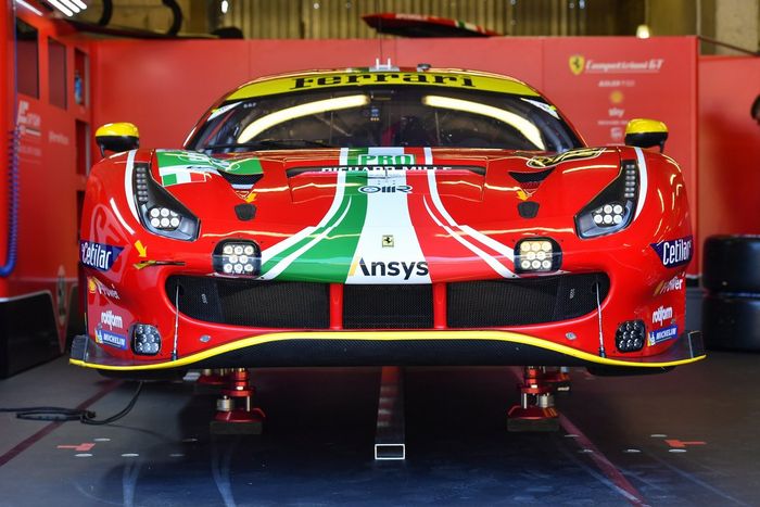 #52 AF Corse Ferrari 488 GTE EVO LMGTE Pro, Daniel Serra, Miguel Molina, Davide Rigon