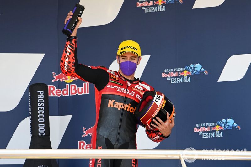 Podio: Jeremy Alcoba, Team Gresini Moto3