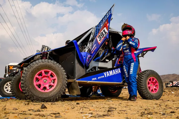 #391 X-Raid Yamaha Racing Rally Supported Team: Camelia Liparoti, Annett Fischer