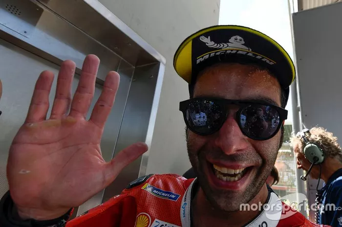 Ganador de la carrera Danilo Petrucci, Ducati Team