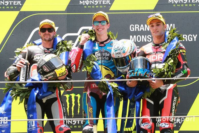 Thomas Luthi, Intact GP, Alex Marquez, Marc VDS Racing, Jorge Navarro, Speed Up Racing