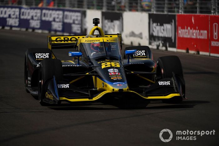 Colton Herta, Andretti Autosport con Curb-Agajanian Honda