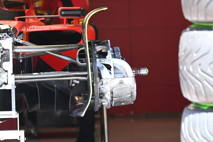 Ferrari SF-23 detalles técnicos 