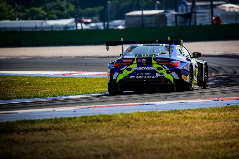 #46チームWRT、BMW M4 GT3：バレンティーノ・ロッシ、マキシム・マルタン 