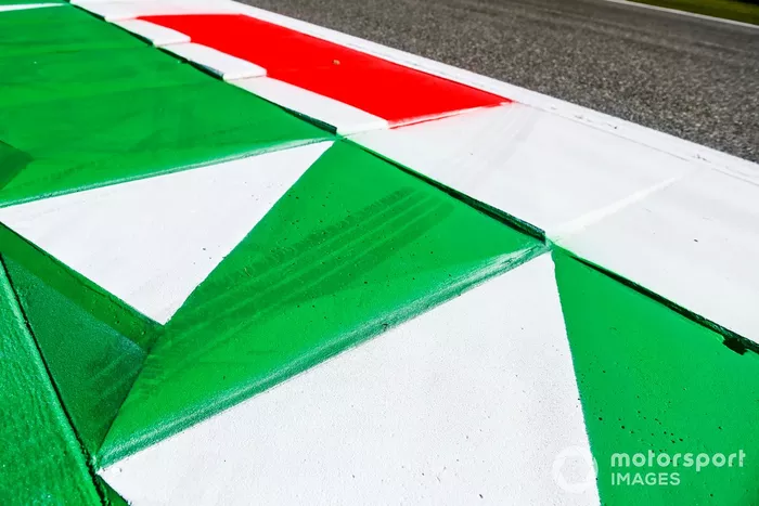 Piano del circuito de Monza