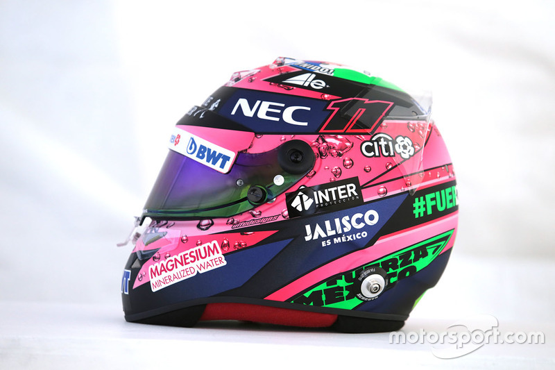 Sergio Perez'in kaskı, Sahara Force India F1