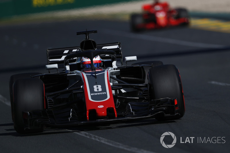 Romain Grosjean, Haas VF-18