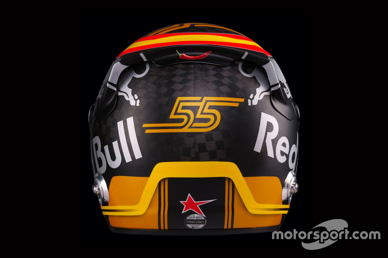 Helm von Carlos Sainz Jr., Renault Sport F1 Team