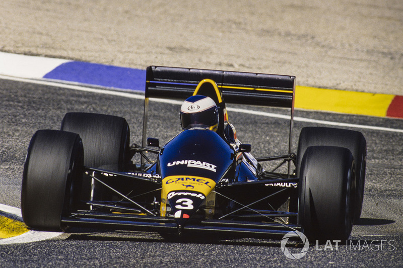 8. Jonathan Palmer, 83 GPs (1983-1989). Seu melhor resultado é o 4° (Austrália 1987).