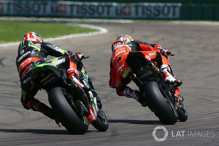 Chaz Davies, Aruba.it Racing-Ducati SBK Team, Jonathan Rea, Kawasaki Racing