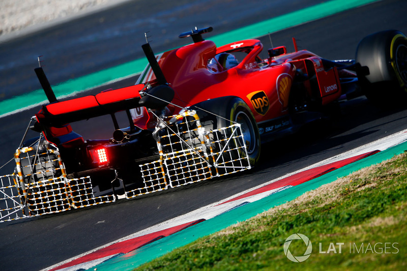 Ferrari SF71H на тестах