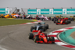 Себастьян Феттель, Ferrari SF71H, Валттері Боттас, Mercedes AMG F1 W09, Кімі Райкконен, Ferrari SF71