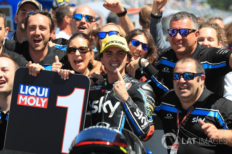 Le vainqueur Francesco Bagnaia, Sky Racing Team VR46