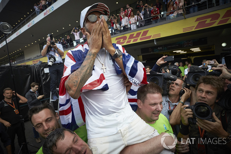 Campeón del mundo de F1 2017 Lewis Hamilton, Mercedes AMG F1