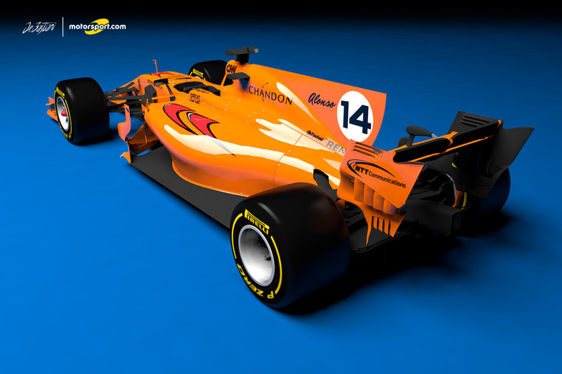 McLaren Renault 2018 concept