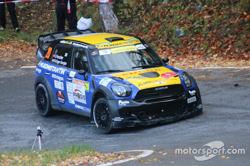 Urs Hunziker, Ken Kruger-Gengler, Mini Cooper WRC, Team Rallye Top