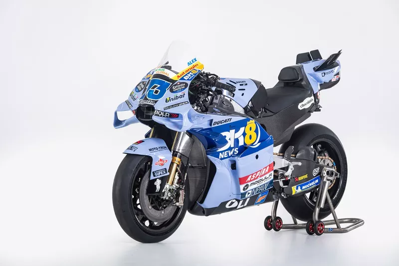 Livrée Gresini Racing

