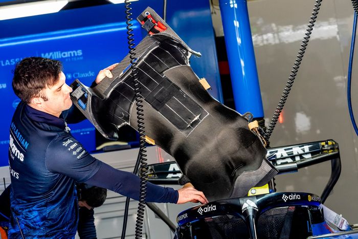 Seat of Carlos Sainz, Williams