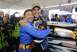 Andreas Mikkelsen, Volkswagen Polo WRC, Volkswagen Motorsport con Jost Capito, Direttore Volkswagen