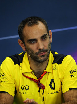 Cyril Abiteboul, directeur général Renault Sport F1 lors de la conférence de presse de la FIA