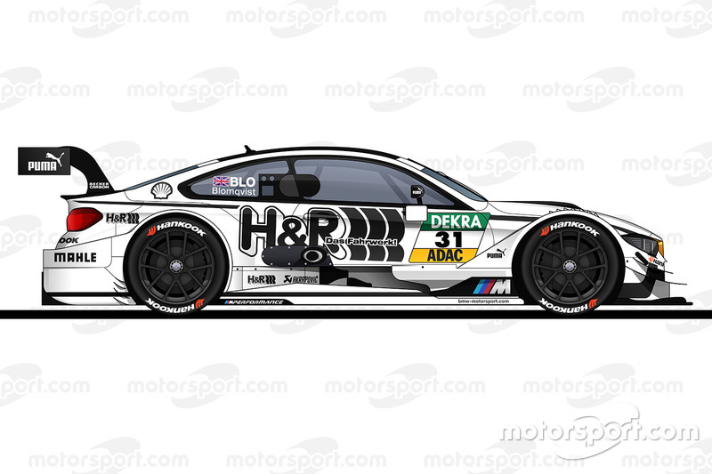 №31 – Том Бломквист, BMW Team RBM, BMW M4 DTM