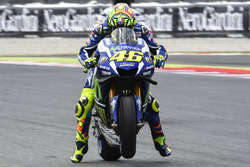 Valentino Rossi, Yamaha Factory Racing, practice start