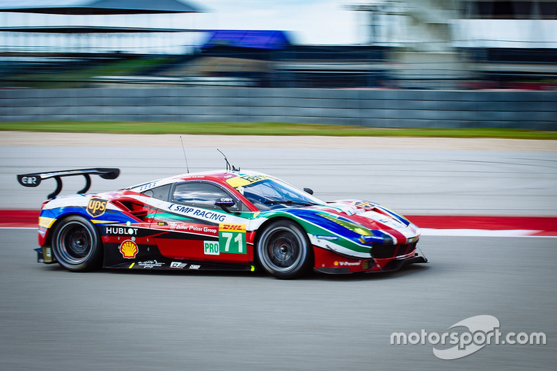 2. GTE-Pro: #71 AF Corse, Ferrari 488 GTE: Davide Rigon, Sam Bird