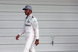 Lewis Hamilton, Mercedes AMG F1 en la clasificación de parc ferme