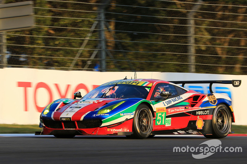 4. LMGTE Pro: #51Ferrari 488 GTE: Gianmaria Bruni, James Calado