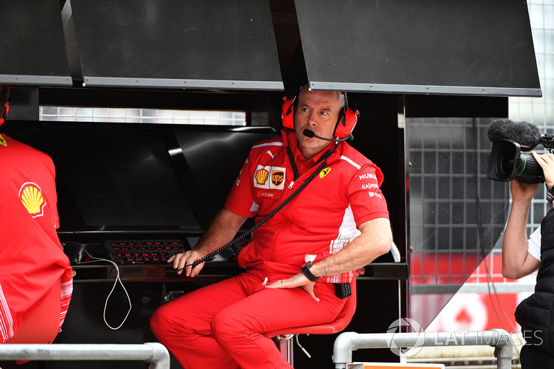 Jock Clear, jefe de ingenieros de Ferrari