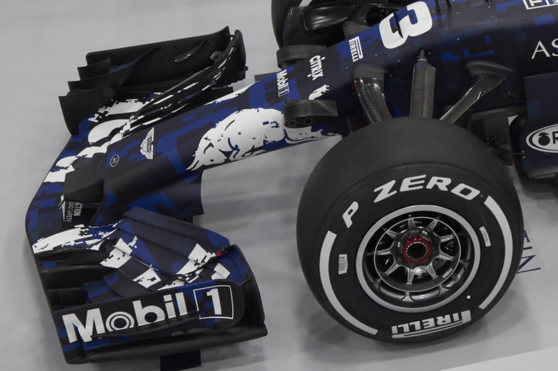 Dettaglio della Red Bull Racing RB14