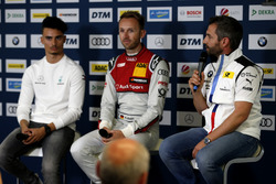 Press Conference with Pascal Wehrlein, Mercedes-AMG Team HWA, René Rast, Audi Sport Team Rosberg, Timo Glock, BMW Team RMG
