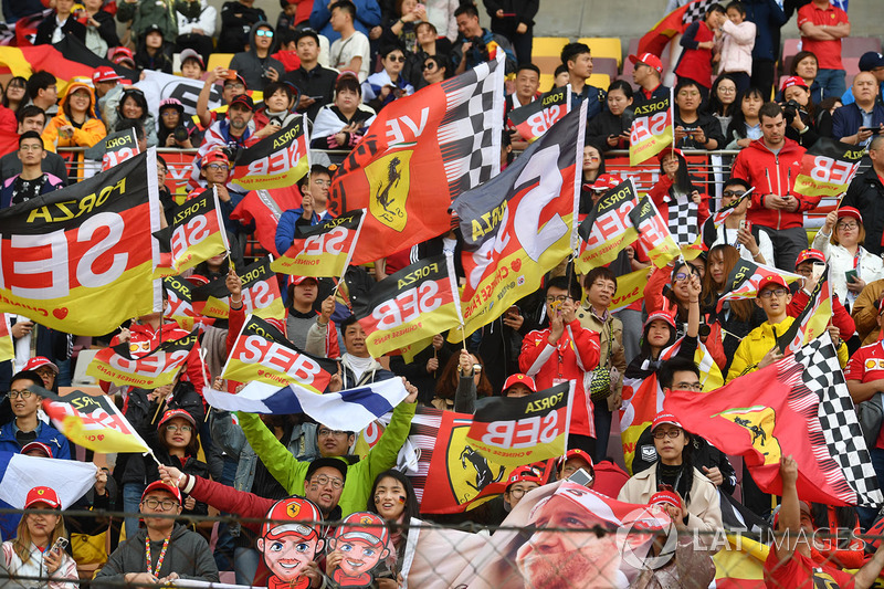 Sebastian Vettel, Ferrari fans