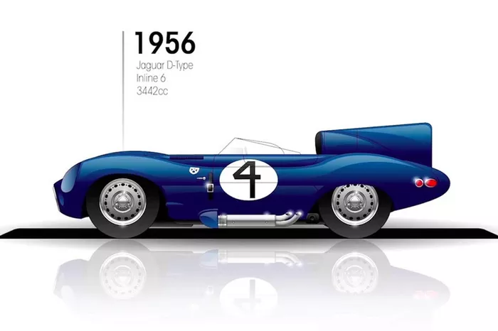 1956: Jaguar D-Type