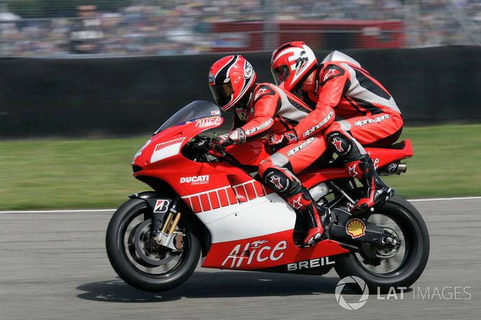 Randy Mamola, Michael Schumacher, Ducati Team Double seater