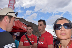 Vincenzo Nibali con Alessandro Botturi, Yamaha