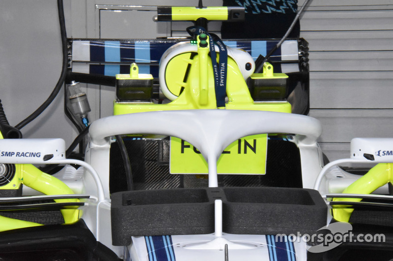 Detail halo Williams FW41