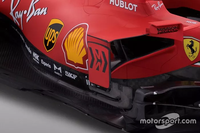 Ferrari SF1000 dettaglio laterale